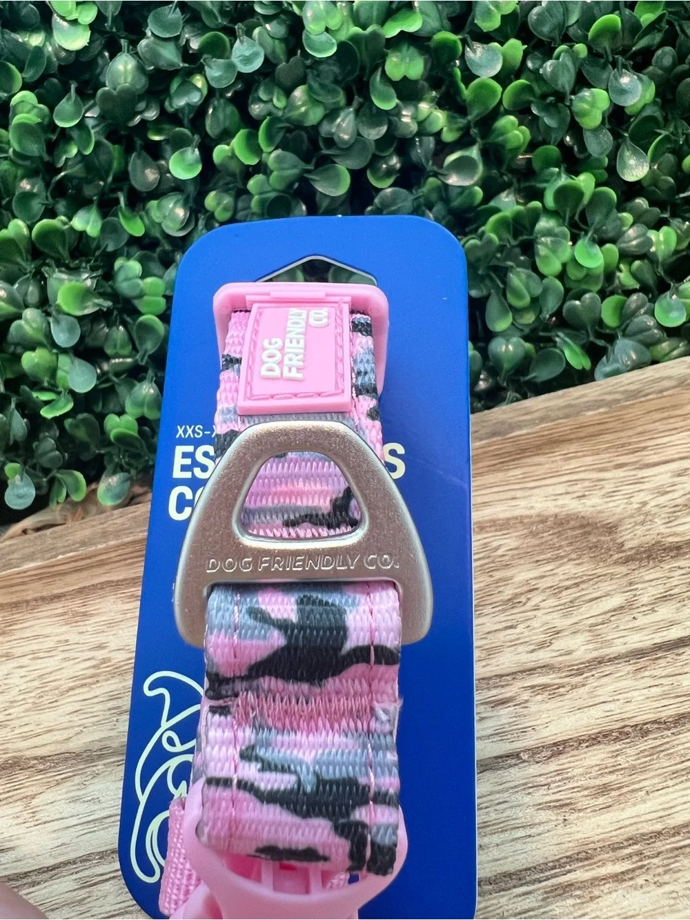 New Dog Friendly Co. Pink Camo Adjustable Dog Pet Collar | XXS-XS | Essentials
